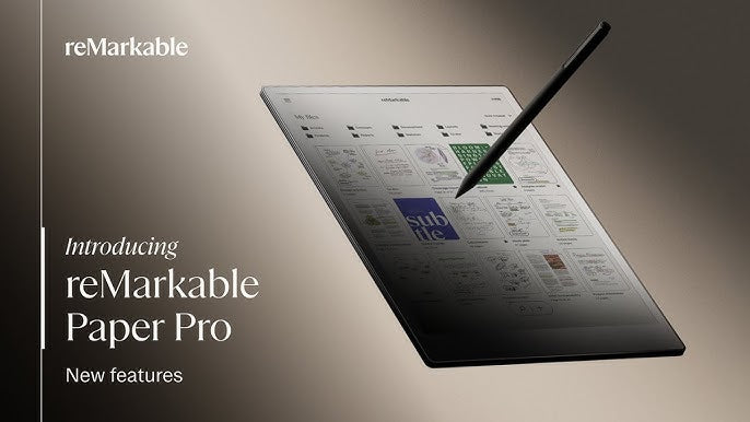Nieuw: Premium Hoezen voor reMarkable Paper Pro – Bescherming en Stijl in Eén!