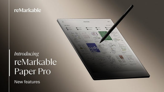 Nieuw: Premium Hoezen voor reMarkable Paper Pro – Bescherming en Stijl in Eén!