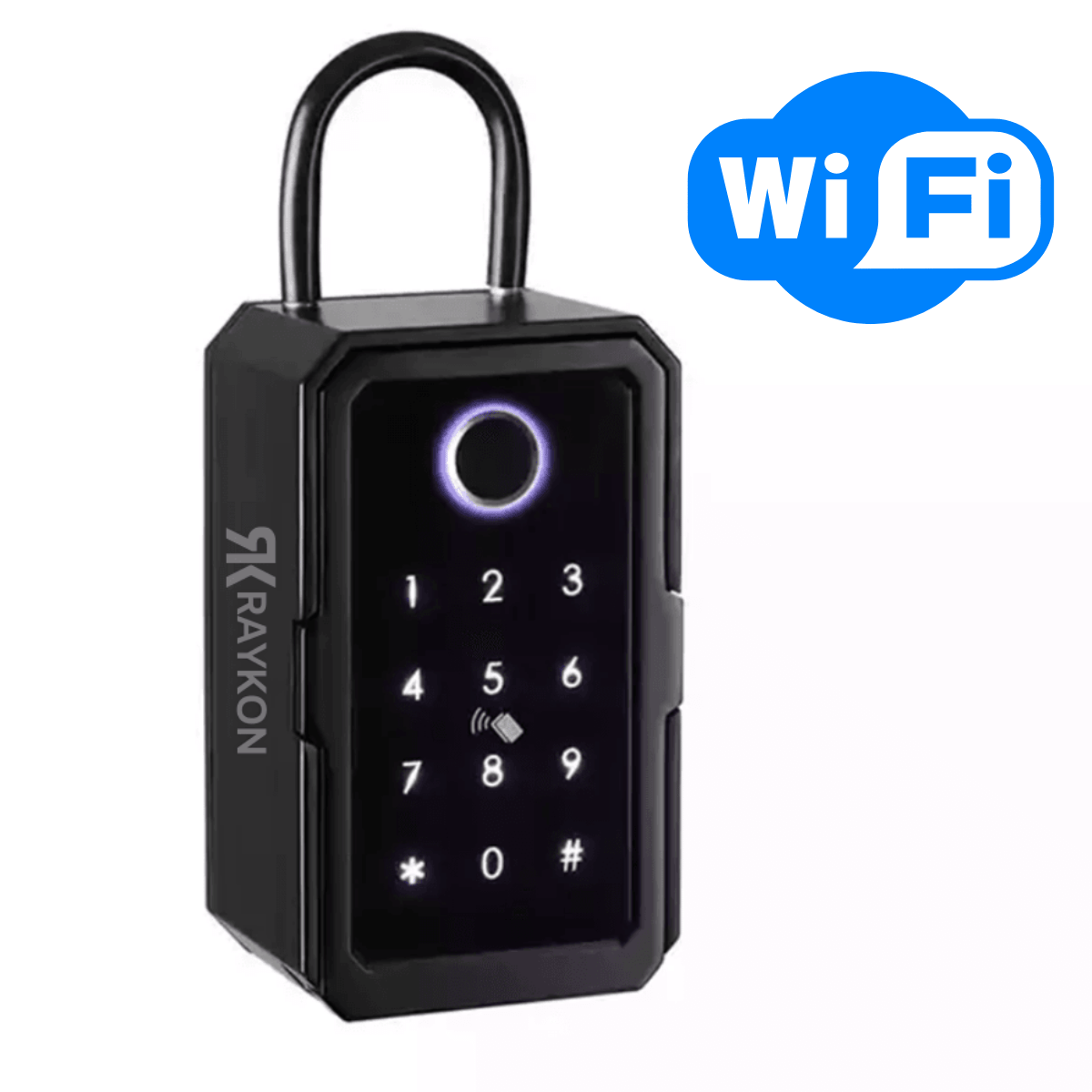 Bluetooth & WIFI Sleutelkluis met Vingerafdruk en App