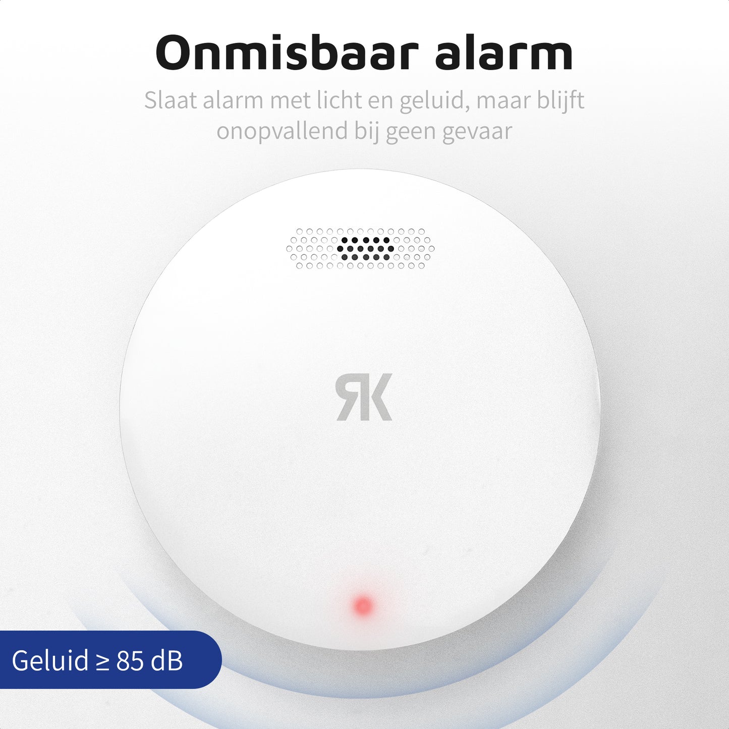 Slimme Rook Melder met WIFI en 10 jaar batterij