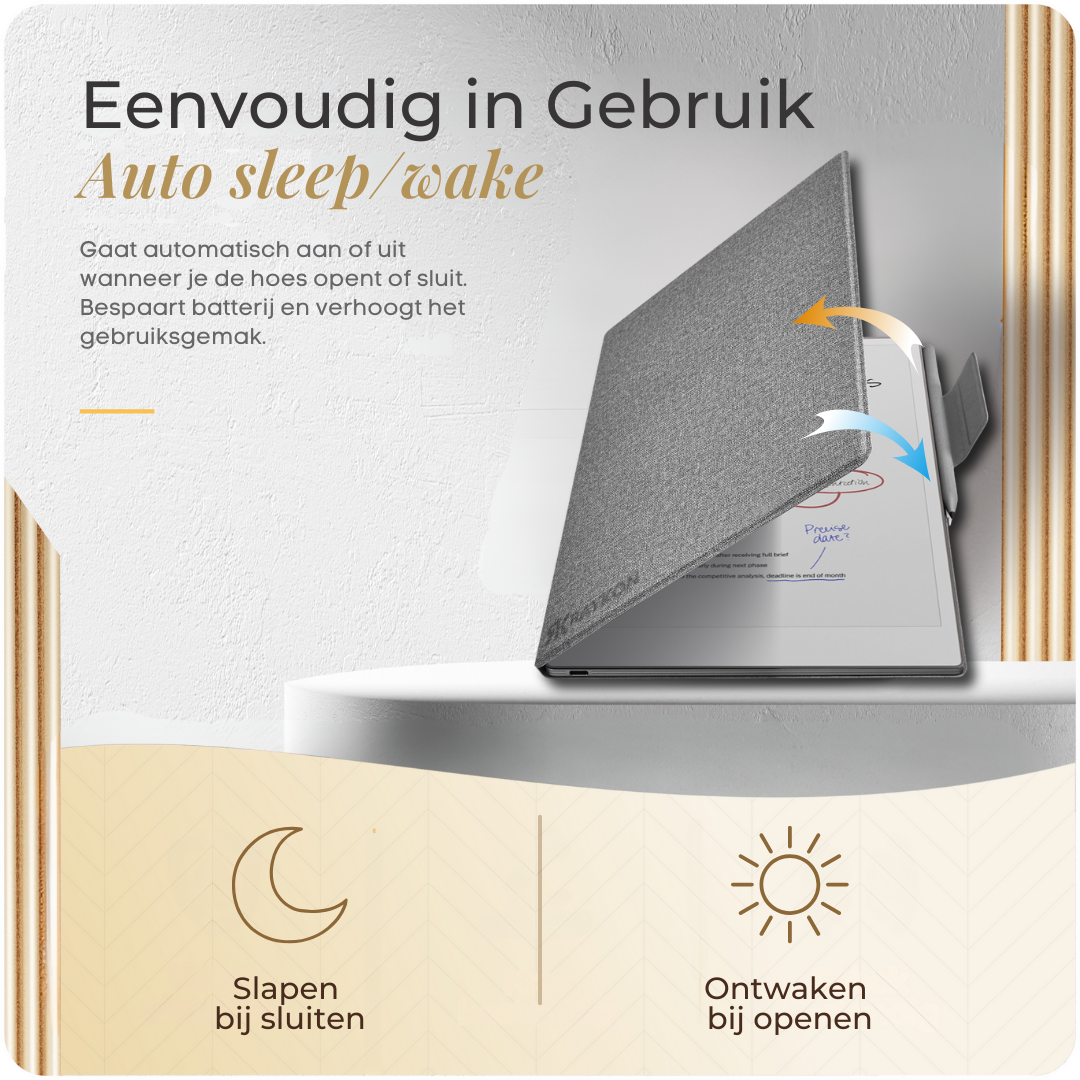 Klassieke Hoes Geschikt voor reMarkable Paper Pro