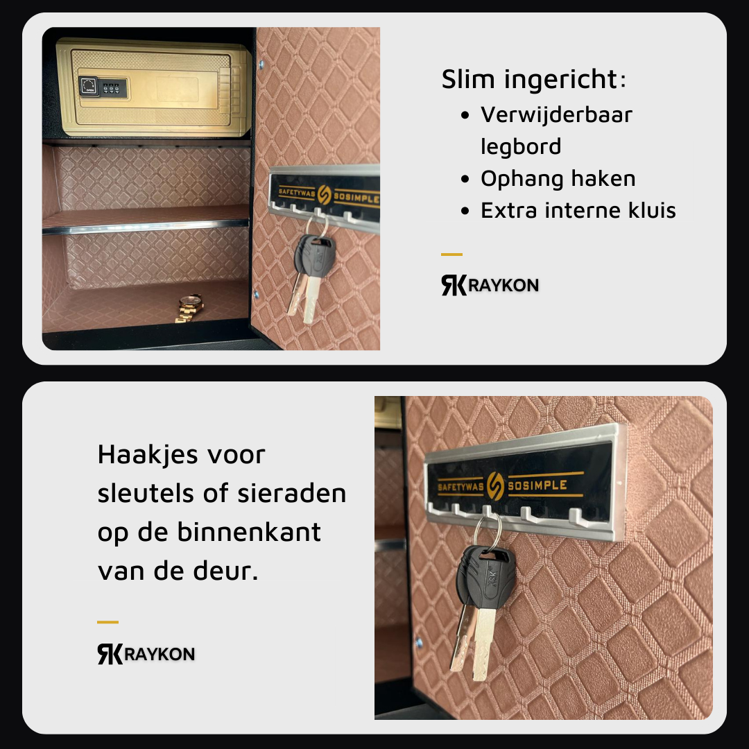 Elektronische Kluis met Vingerafdruk