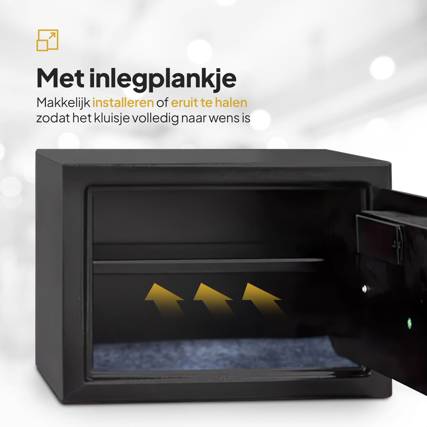 Elektronische Kluis met Vingerafdruk - Biometrische kluis