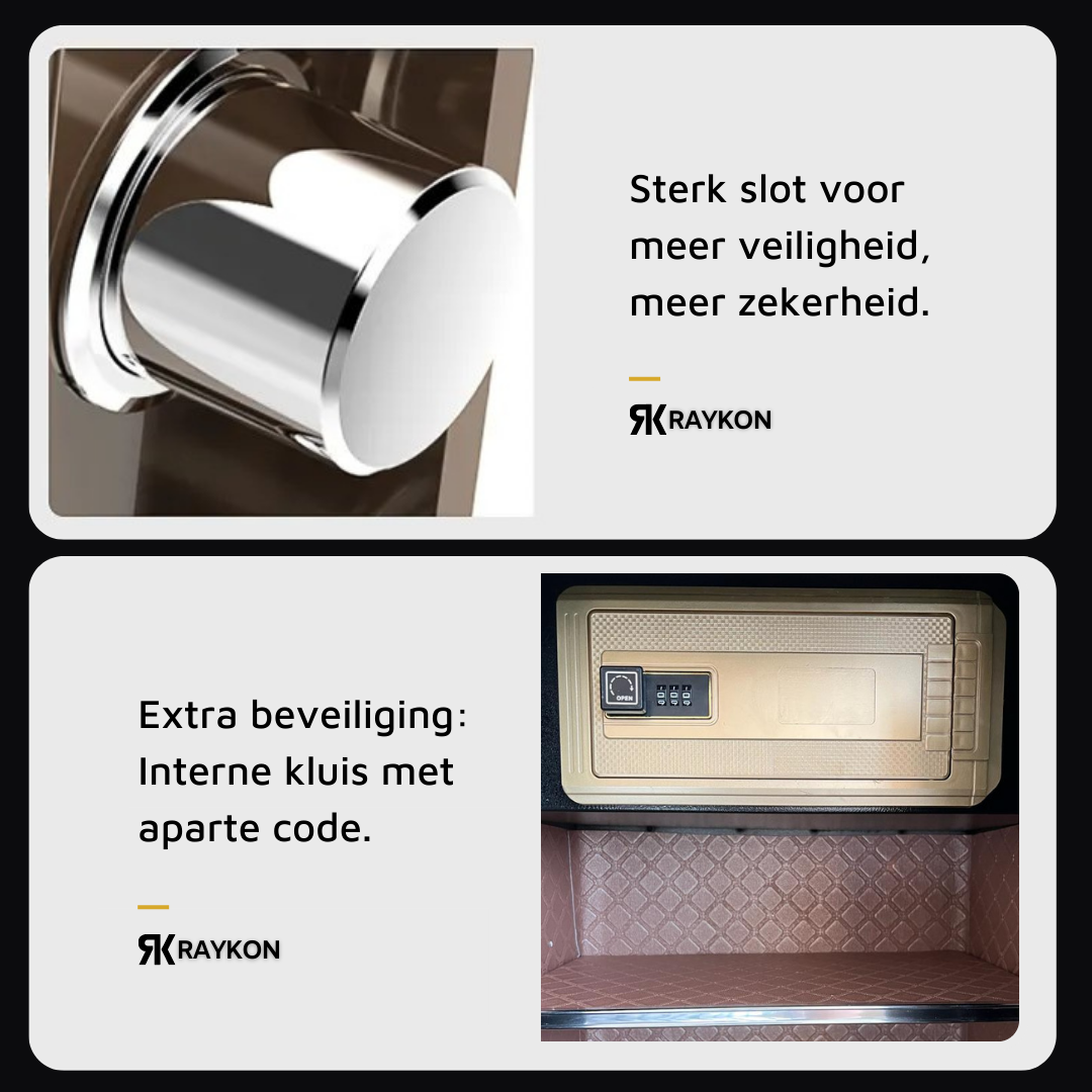 Elektronische Kluis met Vingerafdruk