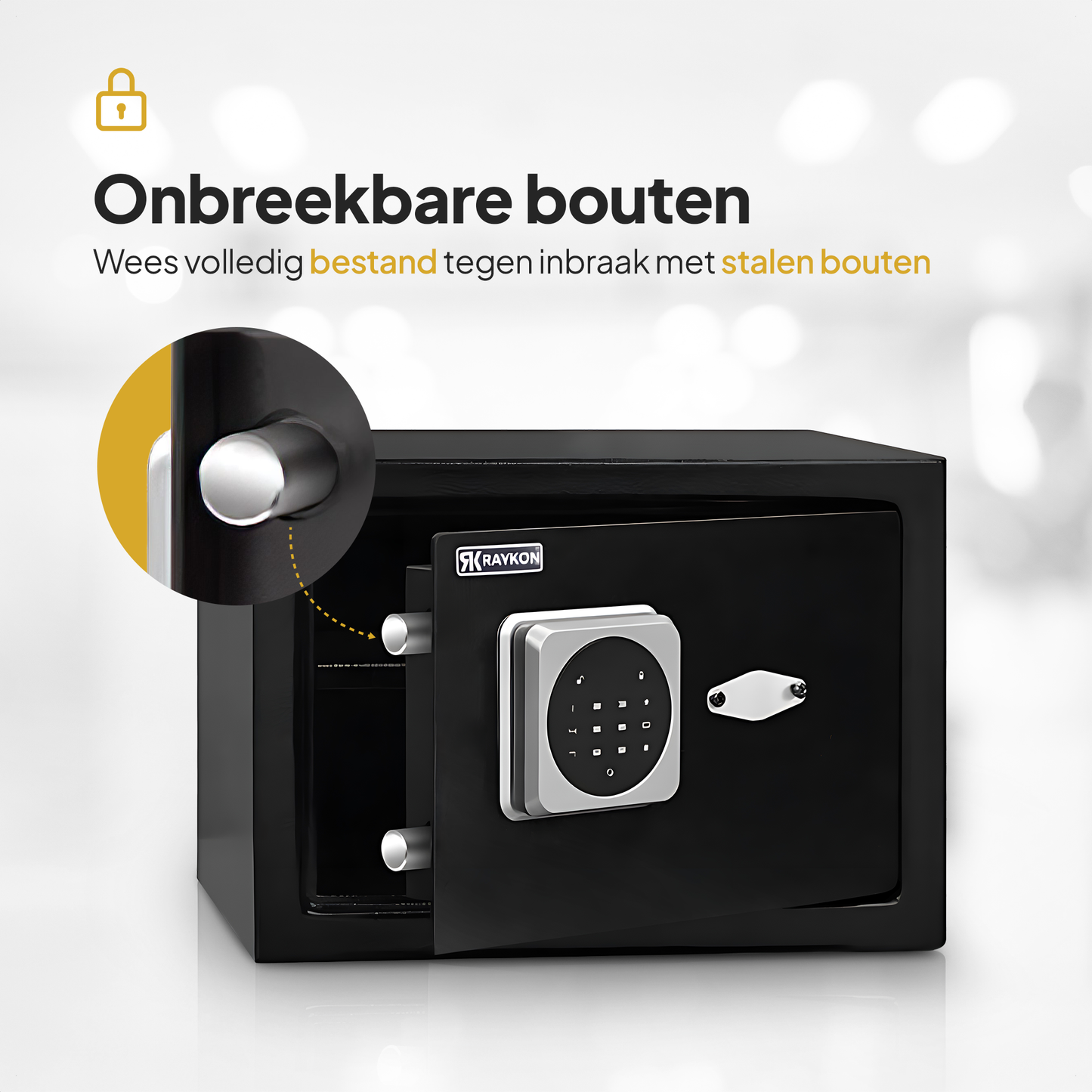Elektronische Kluis met Vingerafdruk - Biometrische kluis