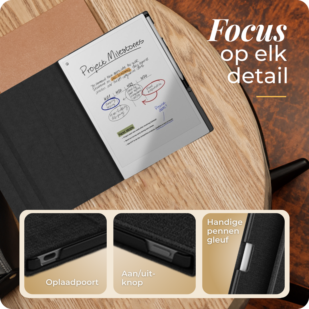Draaibare Hoes Geschikt voor reMarkable Paper Pro