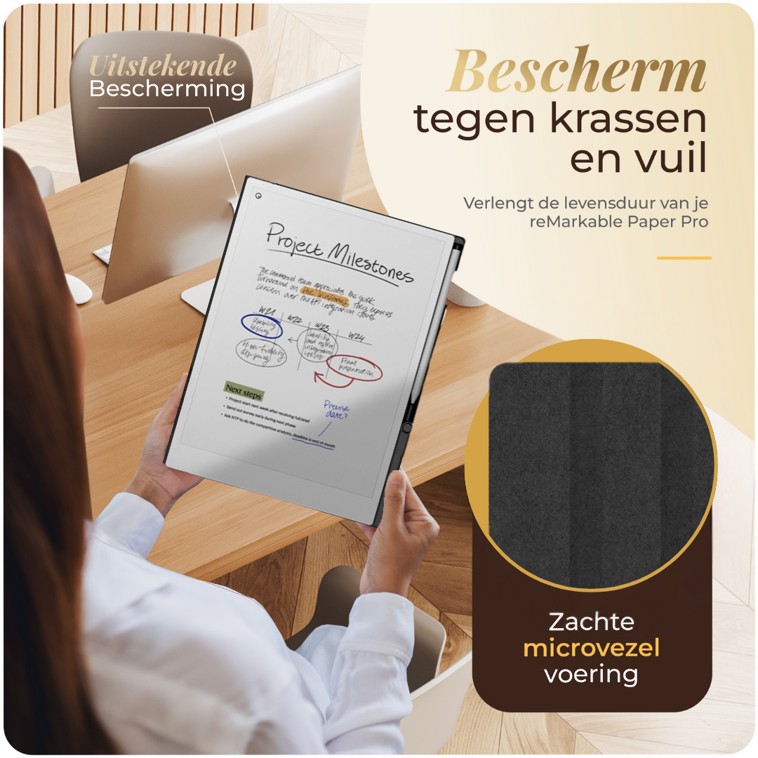 Draaibare Hoes Geschikt voor reMarkable Paper Pro
