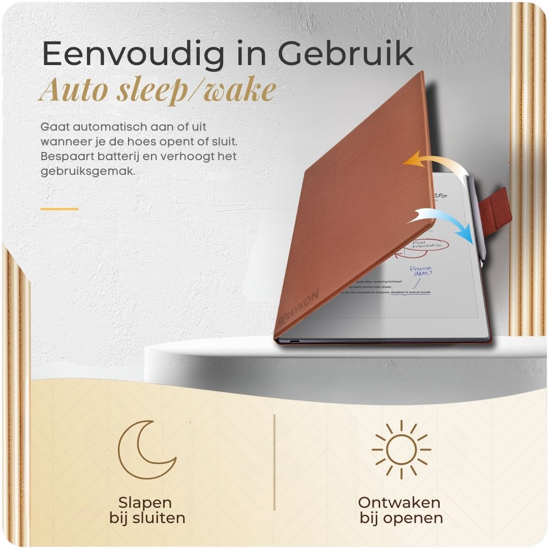 Klassieke Hoes Geschikt voor reMarkable Paper Pro