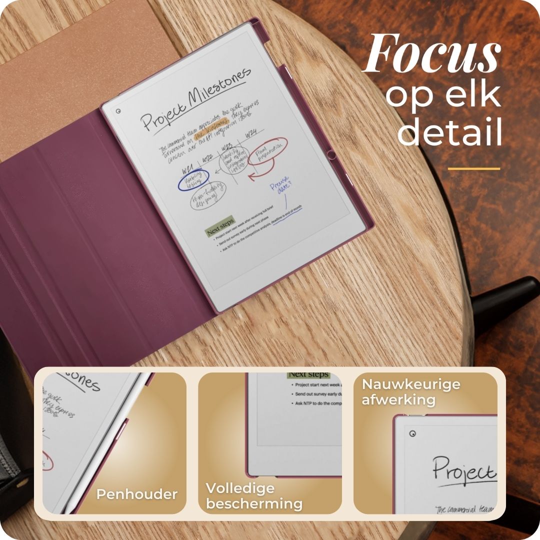 Draaibare Hoes Geschikt voor reMarkable Paper Pro
