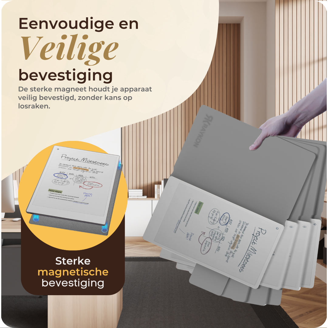 Klassieke reMarkable Paper Pro Move Hoes - Textiel Look - Kunstleer (PU)