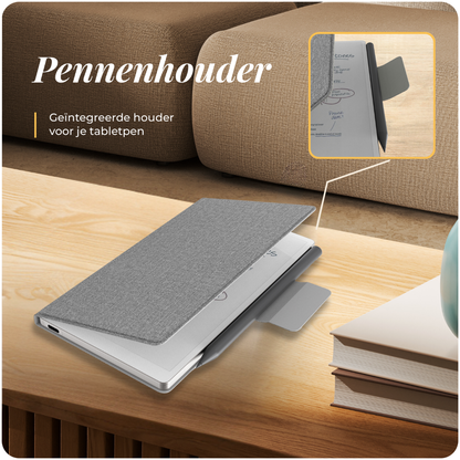 Klassieke reMarkable Paper Pro Move Hoes - Textiel Look - Kunstleer (PU)