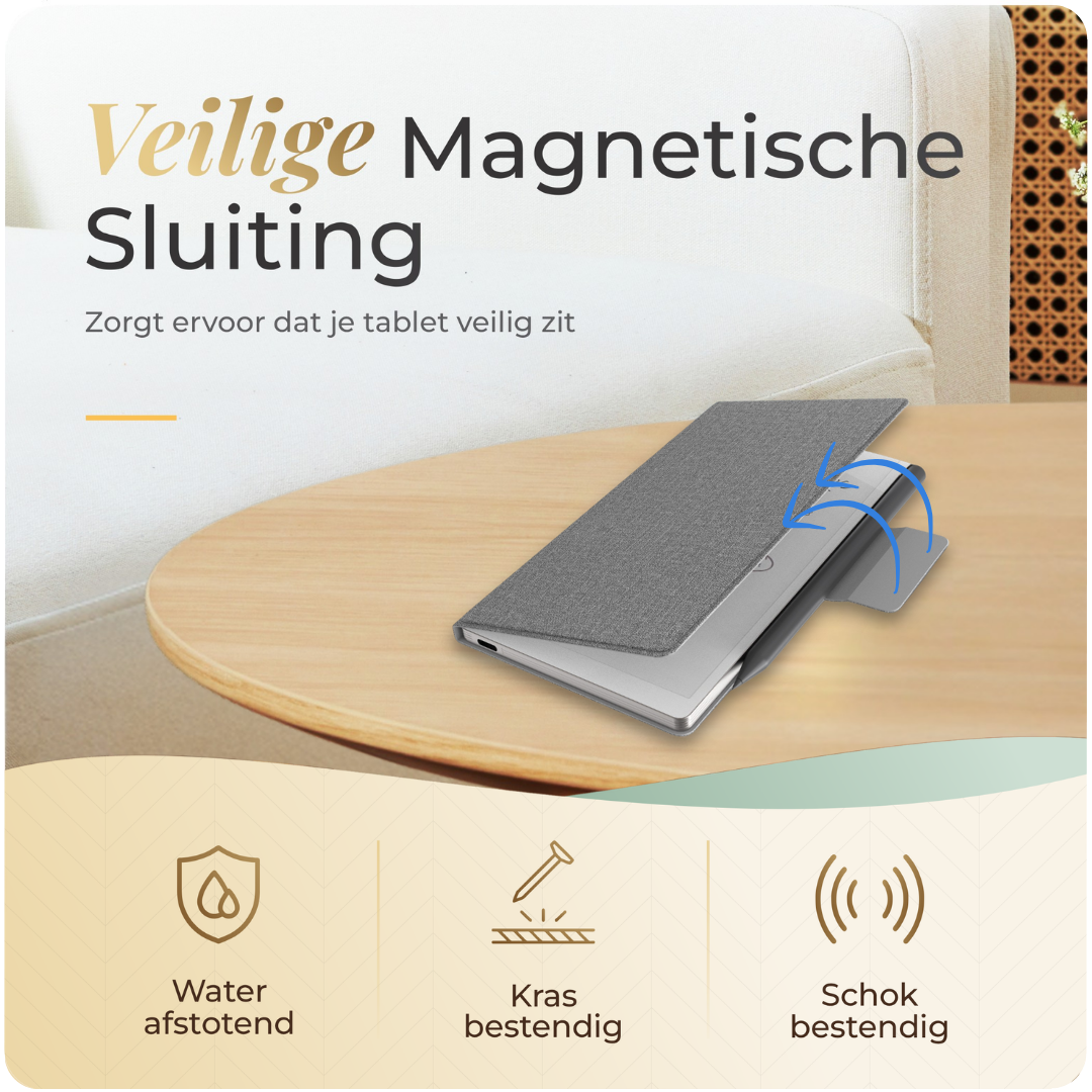 Klassieke reMarkable Paper Pro Move Hoes - Textiel Look - Kunstleer (PU)