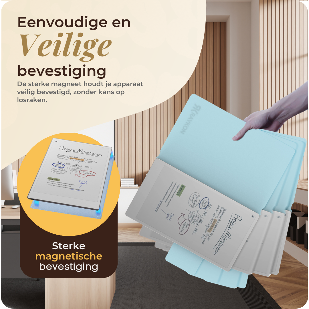 Klassieke reMarkable Paper Pro Move Hoes - Glad - Kunstleer (PU)