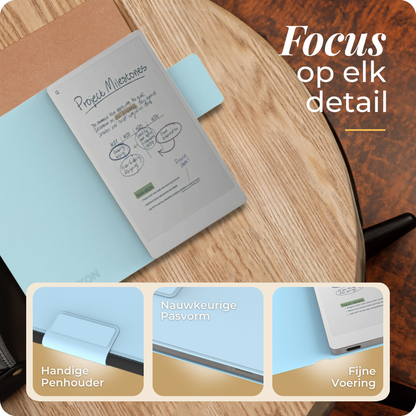 Klassieke reMarkable Paper Pro Move Hoes - Glad - Kunstleer (PU)