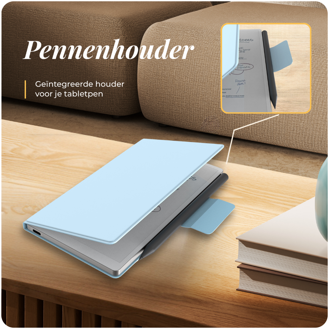 Klassieke reMarkable Paper Pro Move Hoes - Glad - Kunstleer (PU)