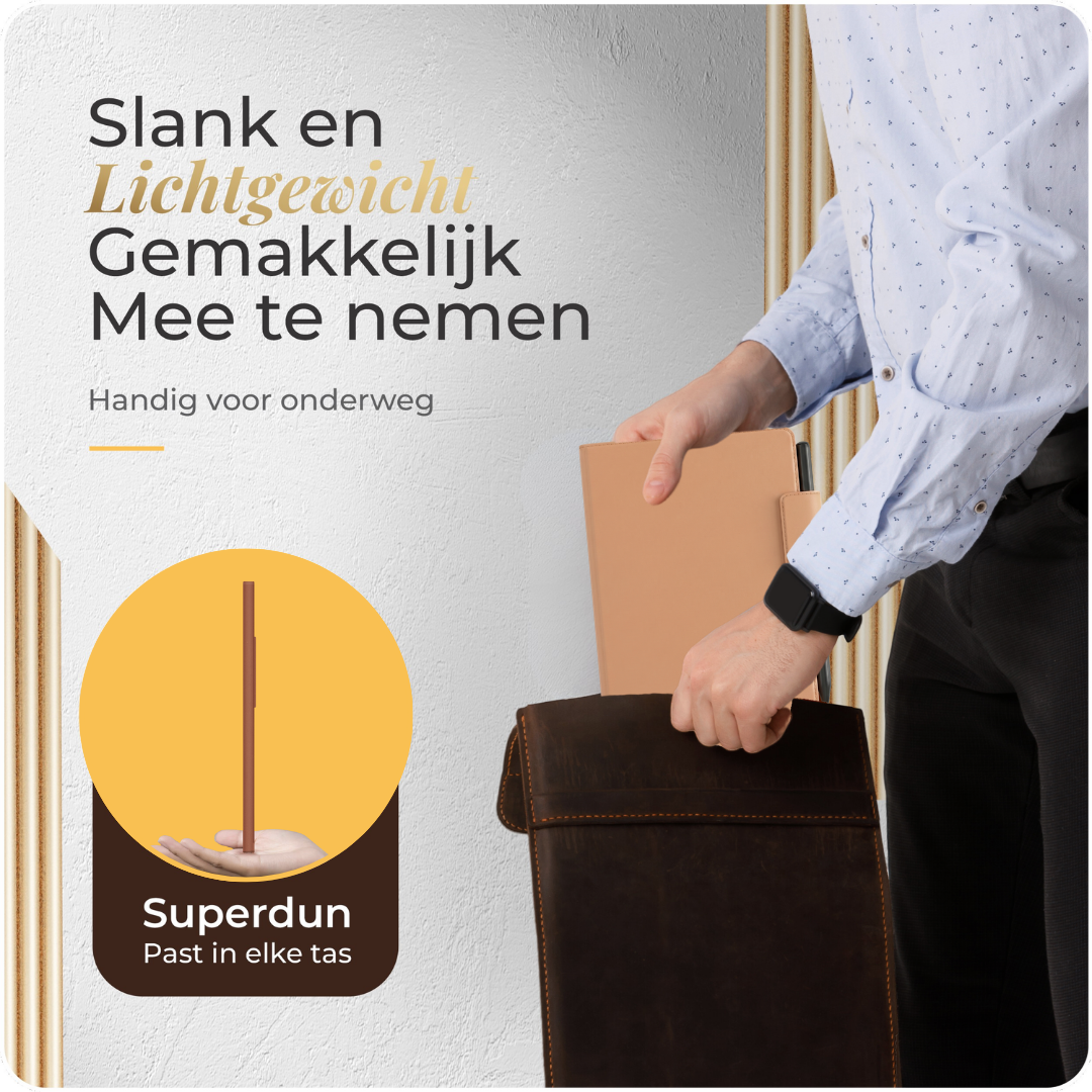 Klassieke reMarkable Paper Pro Move Hoes - Glad - Kunstleer (PU)