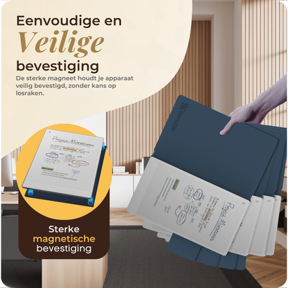 Klassieke reMarkable Paper Pro Move Hoes - Textiel Look - Kunstleer (PU)