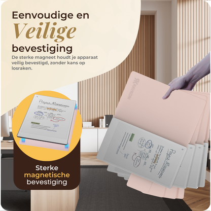 Klassieke reMarkable Paper Pro Move Hoes - Glad - Kunstleer (PU)