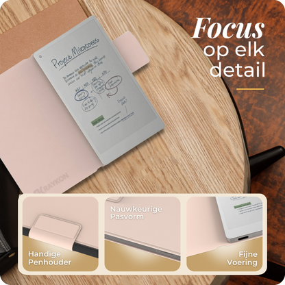 Klassieke reMarkable Paper Pro Move Hoes - Glad - Kunstleer (PU)