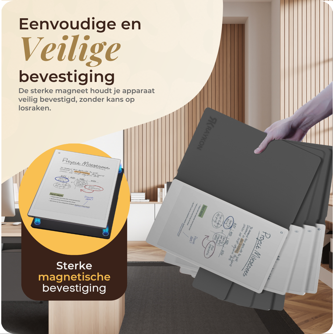 Klassieke reMarkable Paper Pro Move Hoes - Textiel Look - Kunstleer (PU)