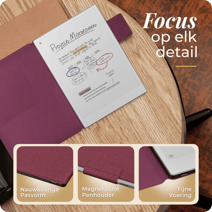 Klassieke Hoes Geschikt voor reMarkable Paper Pro