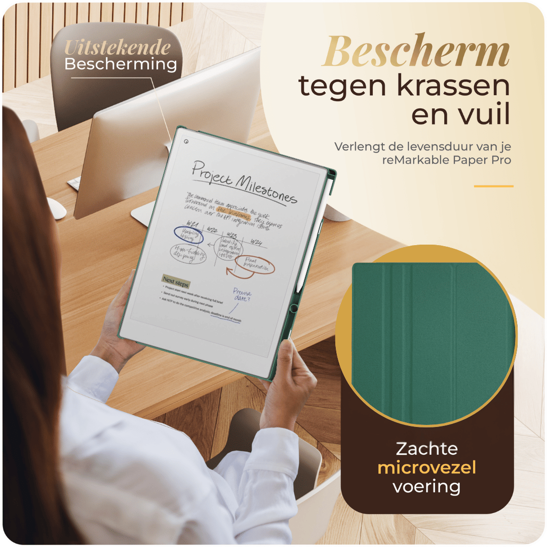 Draaibare Hoes Geschikt voor reMarkable Paper Pro